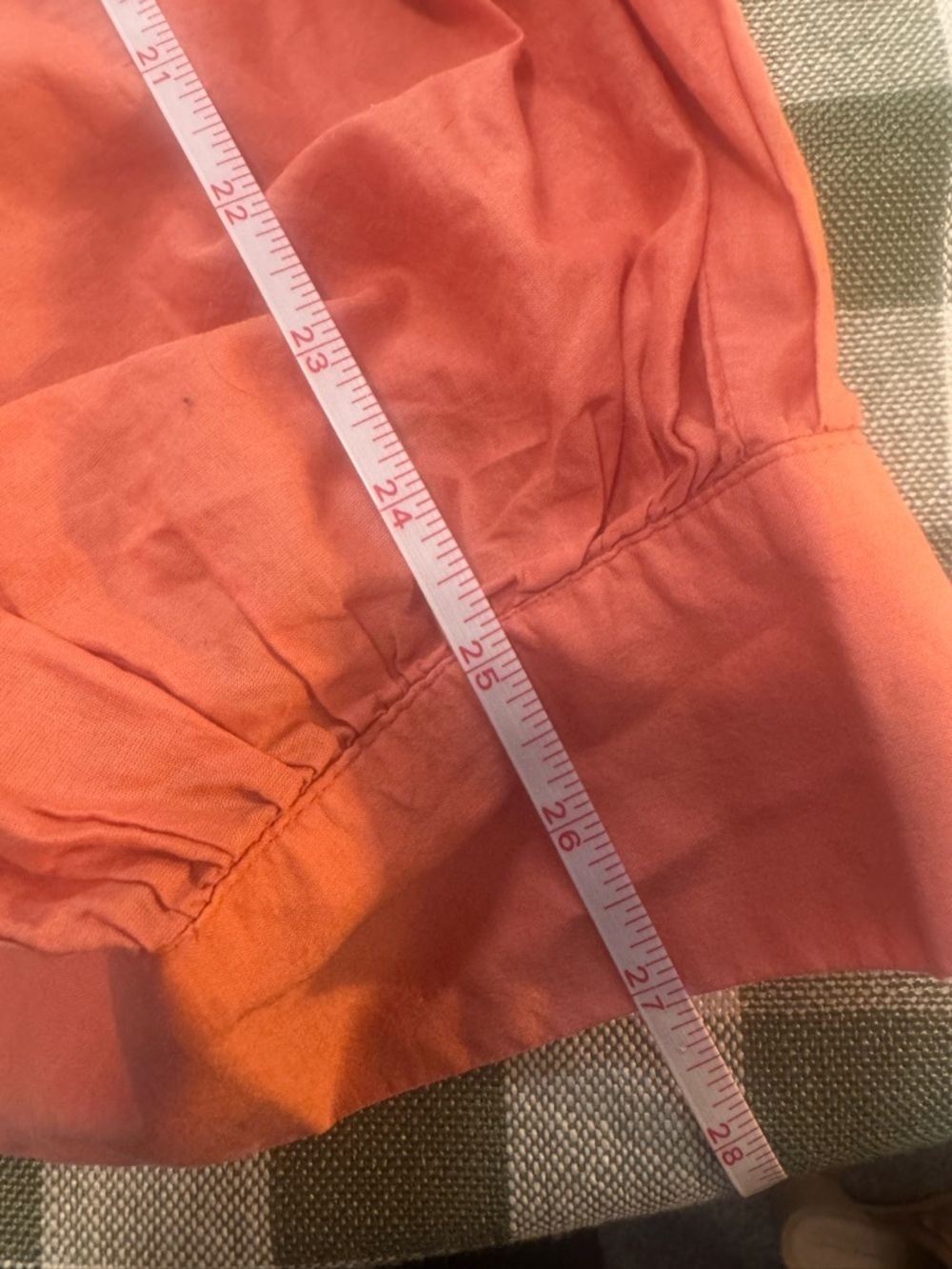Banana Republic Coral Boxy Crop Shirt - Picture 15 of 15